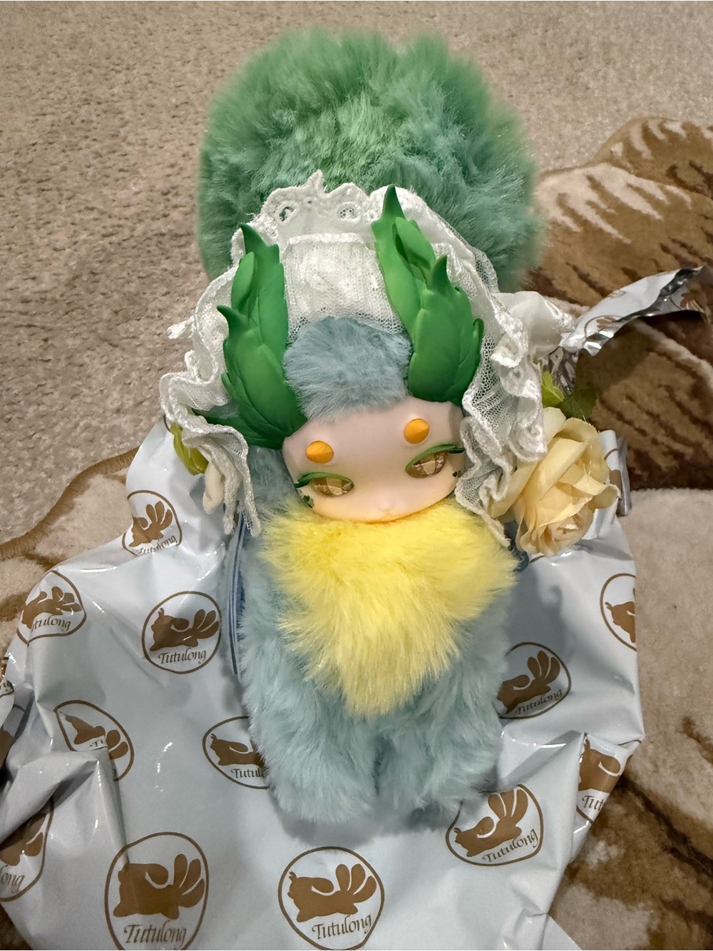 Tutulong Fantasy Creatures Series vinyl plush blind box doll Calembou herbalist
